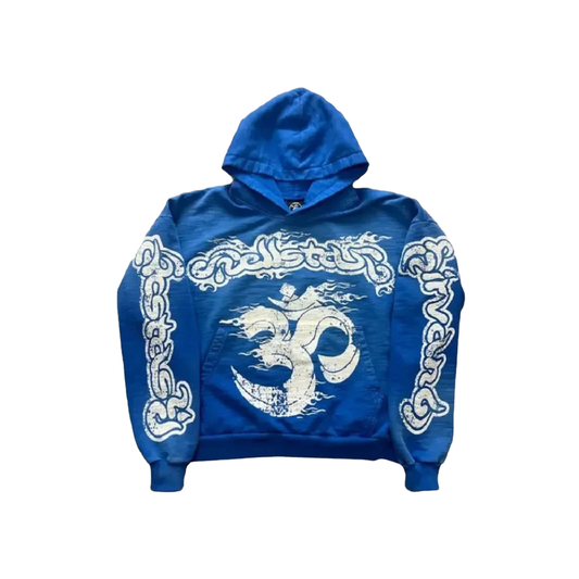 Hellstar Blue Pullover Hoodie