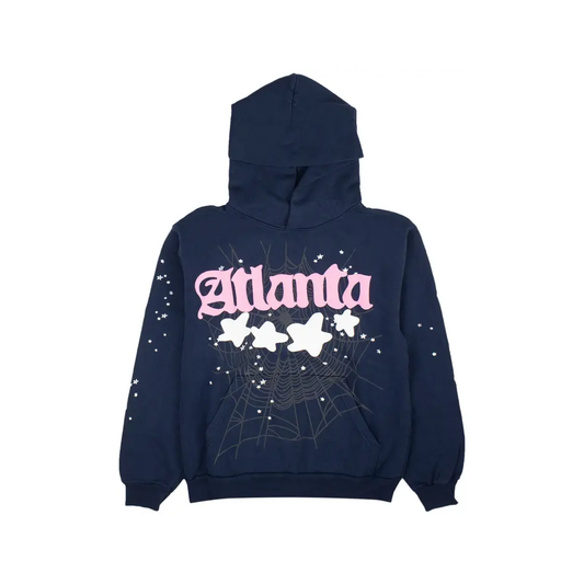 SP5DER ATLANTA HOODIE NAVY