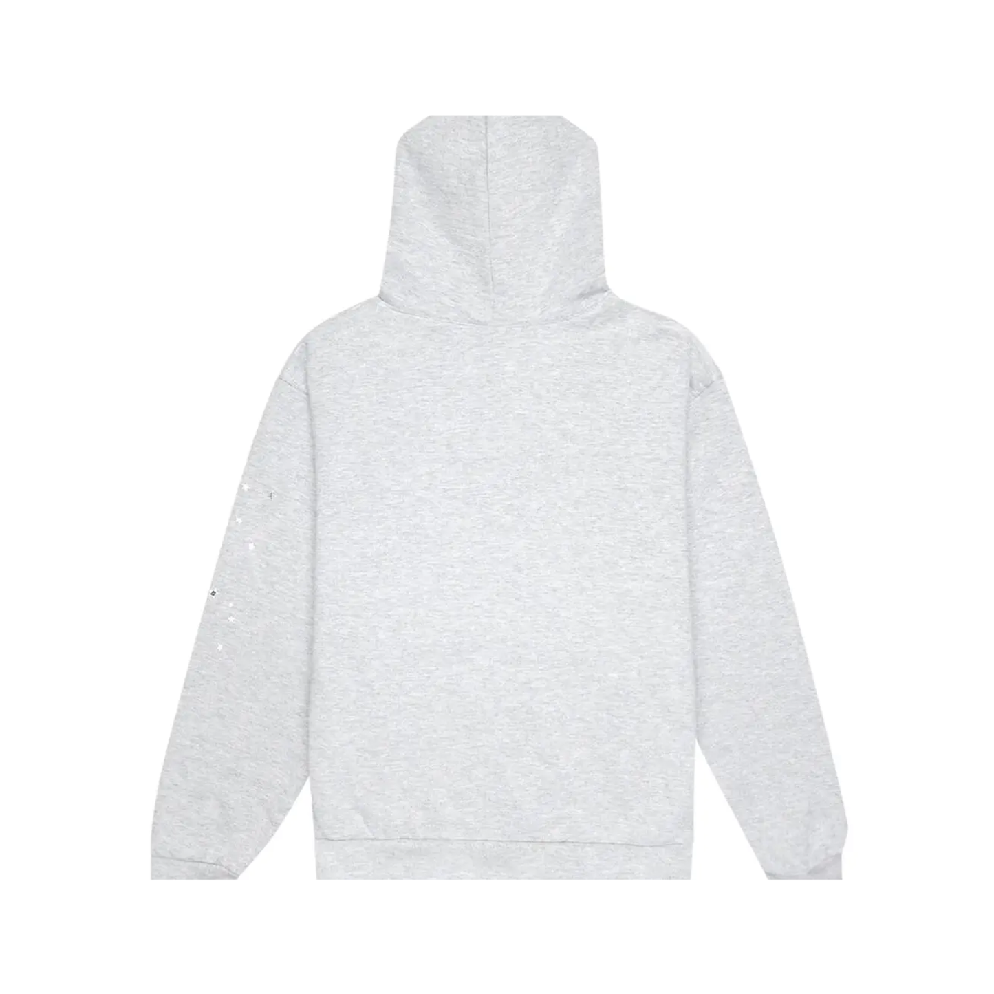 Light gray hoodie on a white background