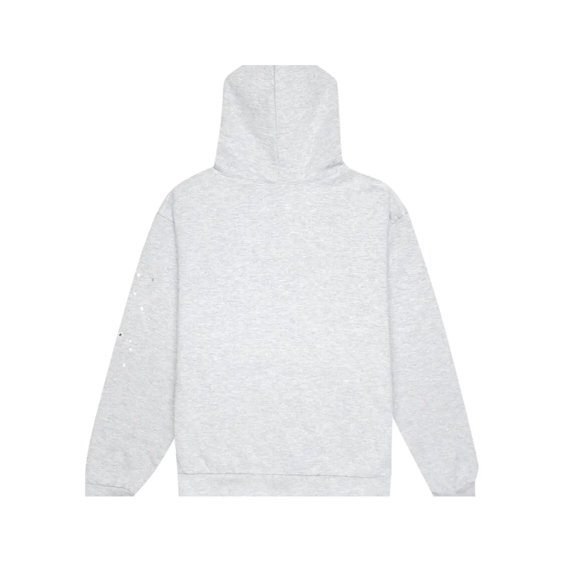 Light gray hoodie on a white background