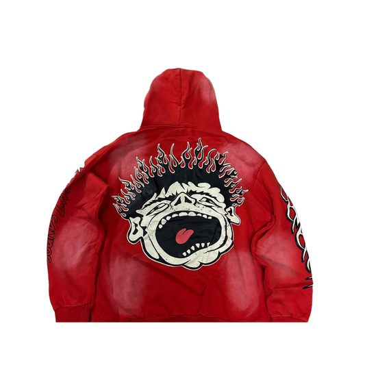 Hellstar Records Hoodie red